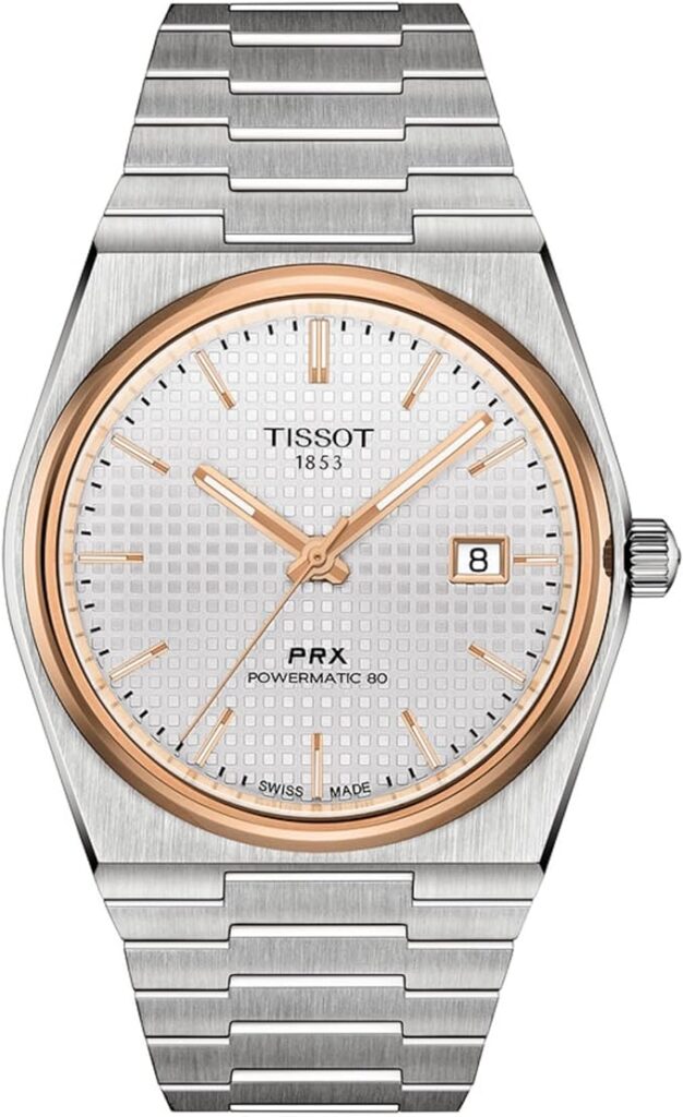 A variation of the 40-mm Tissot PRX Powermatic Watch